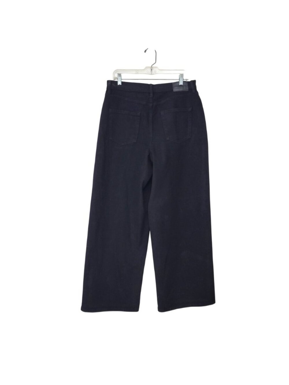 DKNY Jeans Houston High Rise Wide Leg Tall Black Denim Pants Size 31 Womens - Picture 2 of 5
